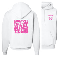Load image into Gallery viewer, SOMEBODY'S FINE ASS NAIL TECH- HOODIE