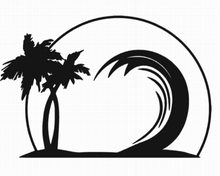 Load image into Gallery viewer, Waves - Long Sleeve Hooded T'Shirt