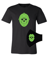 Load image into Gallery viewer, Neon Jason Set " T' Shirt + Face Mask"- Unisex