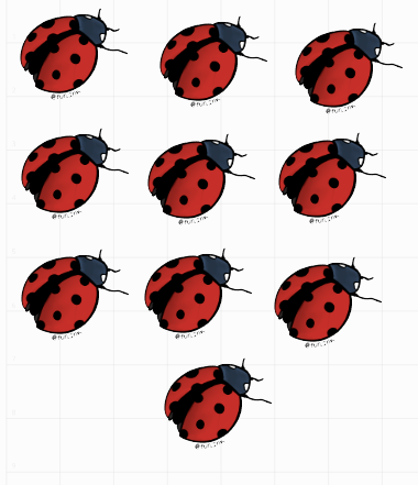 Ladybug Sticker