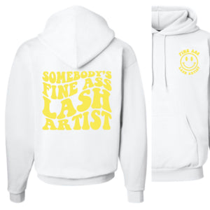 SOMEBODY'S FINE ASS LASH ARTIST- HOODIE