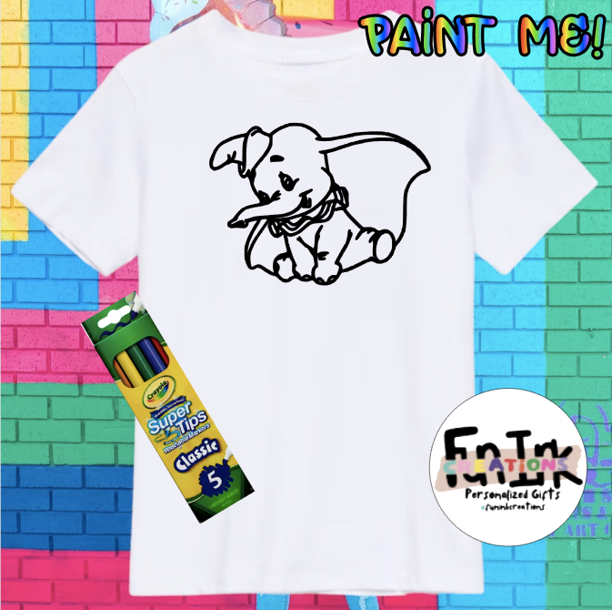 PAINT ME T'SHIRT- DUMBO