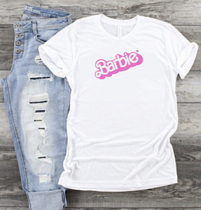 BARBIE LOGO - T'SHIRT