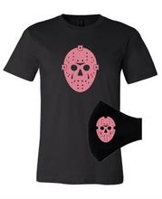 Load image into Gallery viewer, Neon Jason Set &quot; T&#39; Shirt + Face Mask&quot;- Unisex
