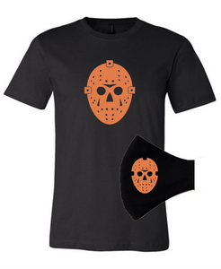 Neon Jason Set " T' Shirt + Face Mask"- Unisex