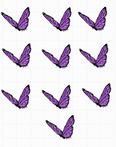 Butterfly Sticker