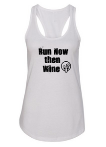 Run Now Then Wine - Tank Top