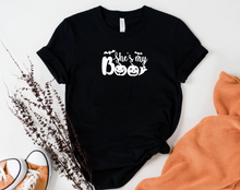 Load image into Gallery viewer, He is my Boo, She is my Boo - T&#39; Shirt
