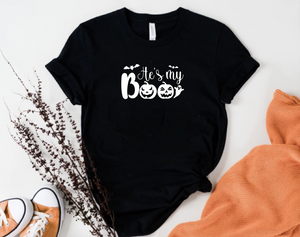 He is my Boo, She is my Boo - T' Shirt