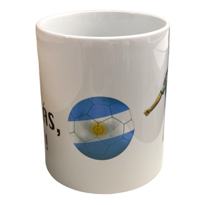 Qué mirás bobo? Messi Mug