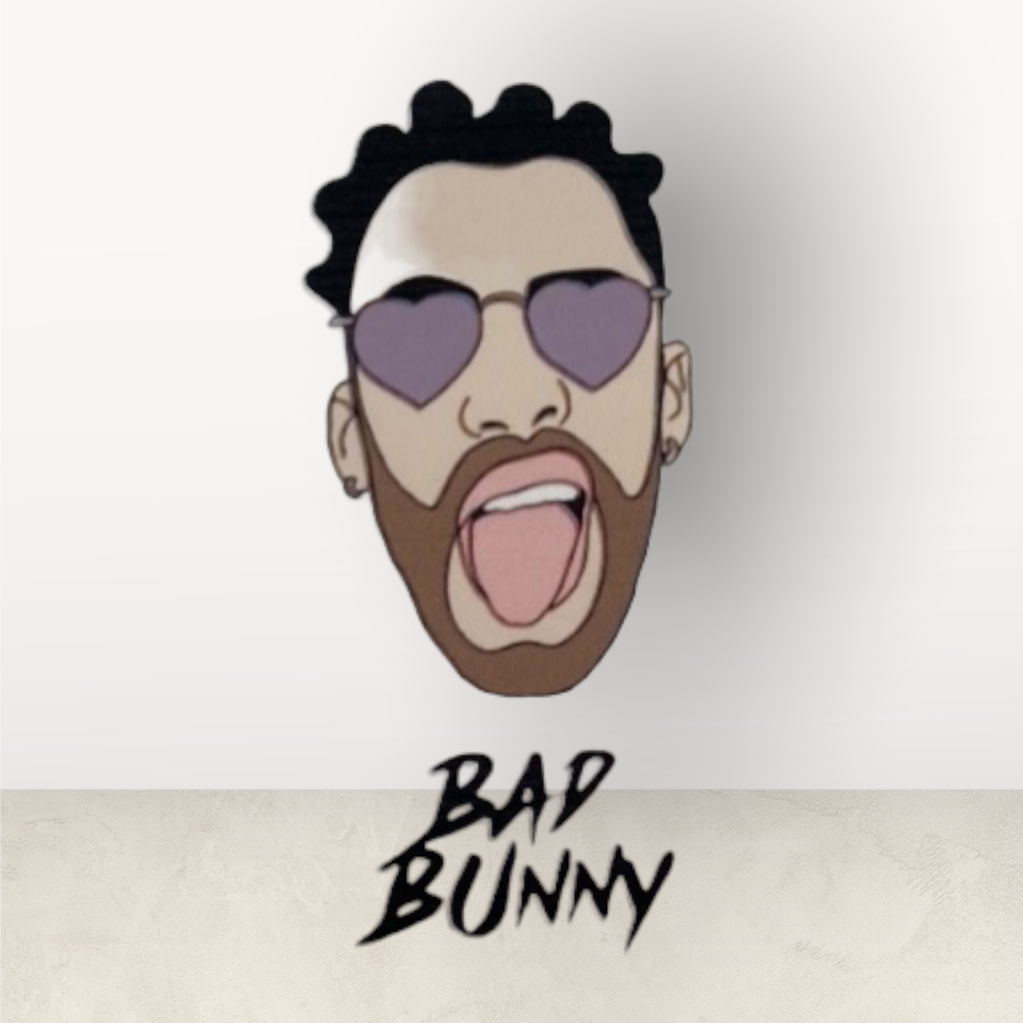 Bad Bunny Stickers – Fun Ink Creations