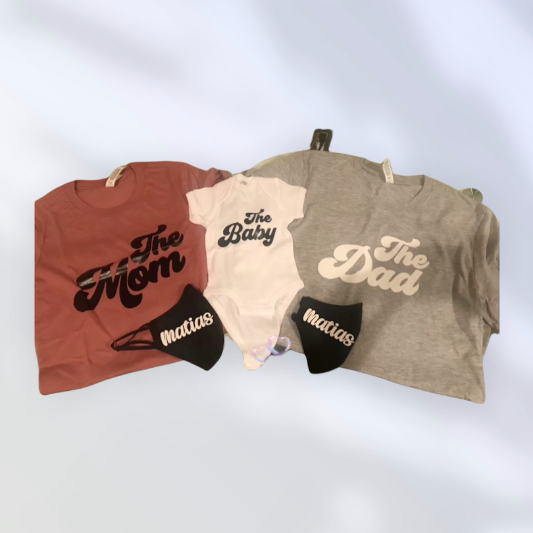 Personalized T’Shirts - New Baby-