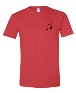 Unisex Music Love T’ Shirt